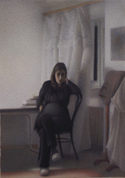 24x34 cm, pastel on paper