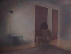 Pastel on paper, 30x24 cm